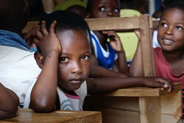 Children supported through an education cause