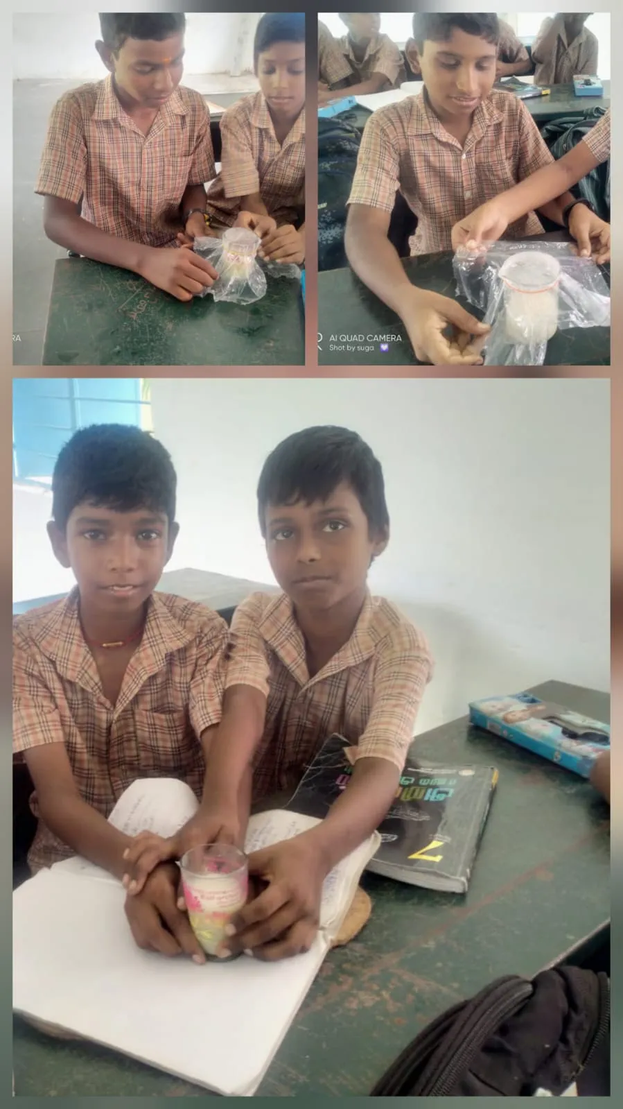 Science in action — respiration lesson at Radhanarasimmapuram